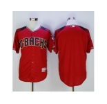 Arizona Diamondbacks Blank Red Brick New Cool Base Stitched Baseball Jersey