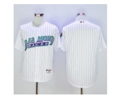 Arizona Diamondbacks Blank White 1999 Turn Back The Clock Stitched Baseball Jersey