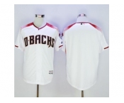 Arizona Diamondbacks Blank White-Brick New Cool Base Stitched Baseball Jersey