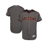 Arizona Diamondbacks Majestic Gray 2017 Flex Base Authentic Jersey