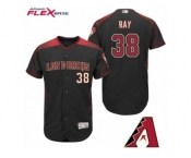 Men Diamondbacks #38 Robbie Ray Black Hispanic Heritage Flex Base Jersey
