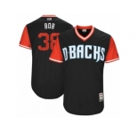 Men's 2017 Little League World Series Diamondbacks Robbie Ray #38 Bob Black Jerse