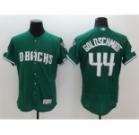 Men's Arizona Diamondbacks #44 Paul Goldschmidt Majestic Green Celtic Flexbase Authentic Collection Player Jersey