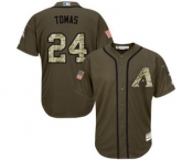 mlb jerseys arizona diamondbacks #24 tomas green salute to service