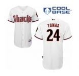 mlb jerseys arizona diamondbacks #24 tomas white[tomas]