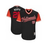 Men's 2017 Little League World Series Nationals #20 Daniel Murphy Murph Navy Jersey
