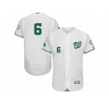 Men's Majestic Washington Nationals #6 Anthony Rendon White Celtic Flexbase Authentic Collection MLB Jersey