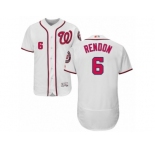 Men's Majestic Washington Nationals #6 Anthony Rendon White Flexbase Authentic Collection MLB Jersey