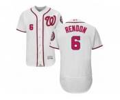 Men's Majestic Washington Nationals #6 Anthony Rendon White Flexbase Authentic Collection MLB Jersey