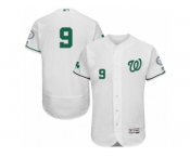 Men's Majestic Washington Nationals #9 Ben Revere Red Flexbase Authentic Collection MLB Jersey