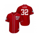 Men's Washington Nationals #32 Koda Glover 2017 Spring Training Cool Base Stitched MLB Jersey