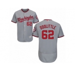 Washington Nationals #62 Sean Doolittle Grey Flexbase Authentic Collection MLB Jersey