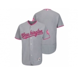 Washington Nationals Blank Gary Road 2016 Mother's Day Flex Base Jersey