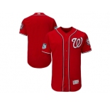 Washington Nationals Blank Red 2017 Spring Training Flexbase Authentic Collection Stitched Baseball Jersey