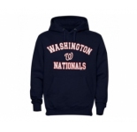 Washington Nationals Fastball Fleece Pullover Navy Blue MLB Hoodie