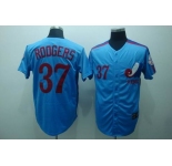 mlb montreal expos #37  rodgers m&n blue