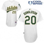 mlb jerseys oakland athletics #20 donaldson white[2014 new]