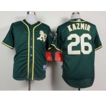 mlb jerseys oakland athletics #26 kazmir green