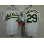 mlb jerseys oakland athletics #29 samardzija white