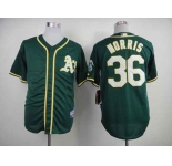 mlb jerseys oakland athletics #36 norris green[norris]