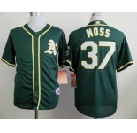 mlb jerseys oakland athletics #37 moss green