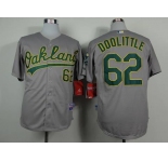mlb jerseys oakland athletics #62 doolittle grey