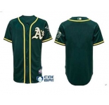 mlb jerseys oakland athletics blank green[2014 new]