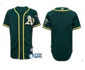 mlb jerseys oakland athletics blank green[2014 new]