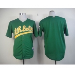 mlb jerseys oakland athletics blank green