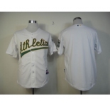 mlb jerseys oakland athletics blank white