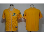 mlb jerseys oakland athletics blank yellow