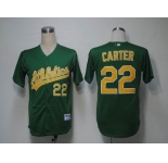 mlb oakland athletics #22 carter green