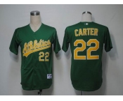 mlb oakland athletics #22 carter green