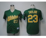 mlb oakland athletics #23 taylor green