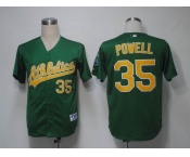 mlb oakland athletics #35 powell green