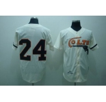 mlb colts #24 wynn m&n cream
