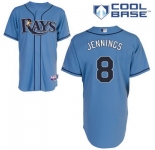 mlb Tampa Bay Rays #8 Jennings lt BLUE(cool base)