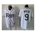 mlb jerseys tampa bay rays #9 myers white
