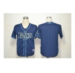 mlb jerseys tampa bay rays blank blue