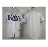 mlb jerseys tampa bay rays blank white