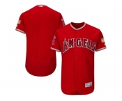 Los Angeles Angels Of Anaheim Blank Red 2017 Spring Training Flexbase Authentic Collection Stitched Baseball Jersey