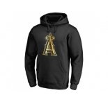 Los Angeles Angels of Anaheim Gold Collection Pullover Hoodie Black