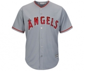 Men's Los Angeles Angels of Anaheim Blank Majestic Gray Road Cool Base Team Jersey