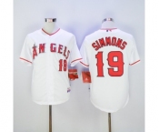 mlb jerseys los angeles angels #19 simmons white