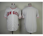 mlb jerseys los angeles angels blank white
