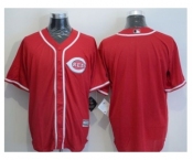 Cincinnati Reds Blank Red New Cool Base Stitched Baseball Jersey