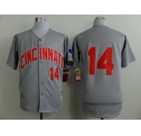 MLB Cincinnati Reds #14 Rose grey 1969 Jerseys