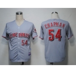 MLB Cincinnati Reds #54 Chapman Grey[Cool Base]