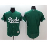 Men's Cincinnati Reds blank Majestic Green Celtic Flexbase Authentic Collection Jersey