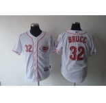mlb Cincinnati Reds #32 Bruce white[cool base]